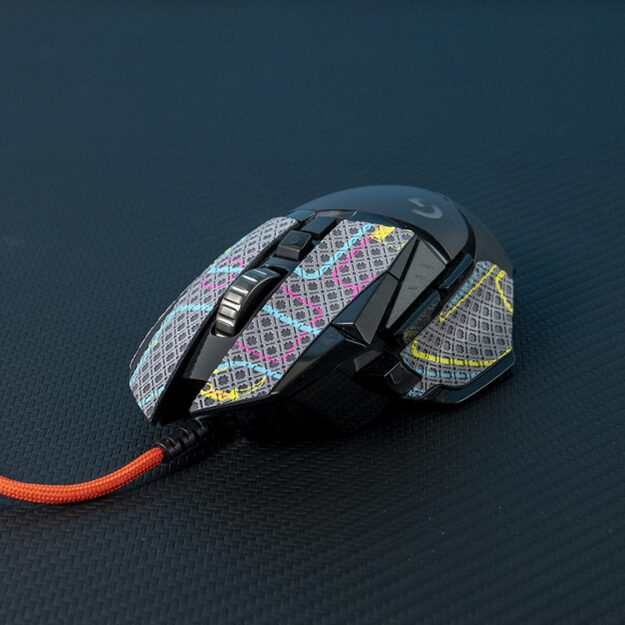 Custom Grey Grip Tape For Logitech G502 X Raypad