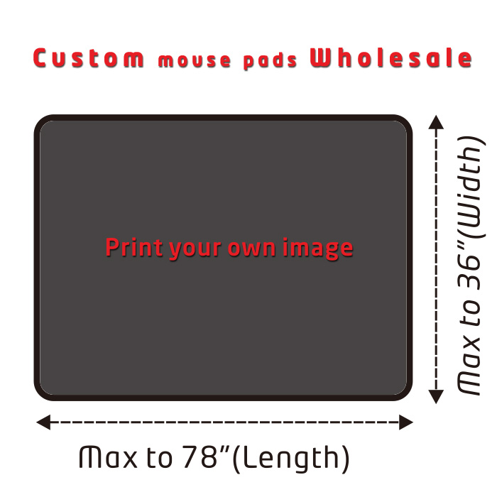 personalized mouse pads bulk