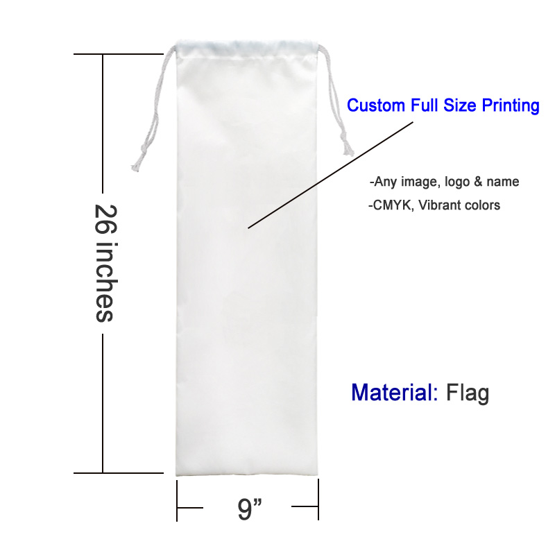 custom full size image printing 26 inches playmat bag