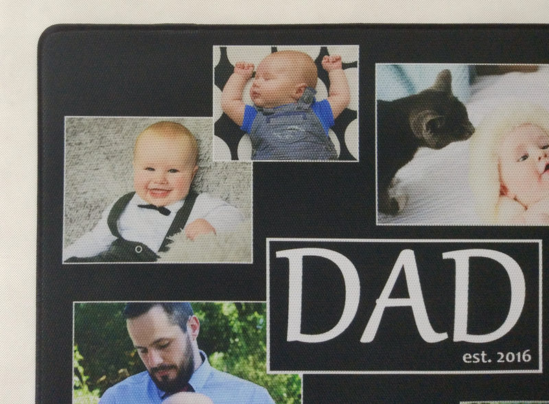 multi-photo mat customized printing -unique surface multi-photo mat customized printing -unique surface