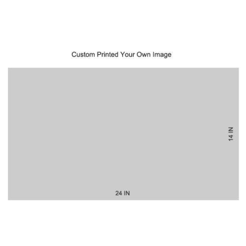 Custom playmats with custom printing, size and stitched edge Xraypad