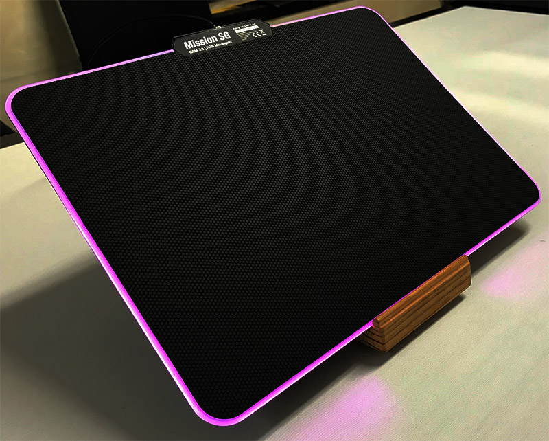 light gaming mousepad back view light gaming mousepad back view