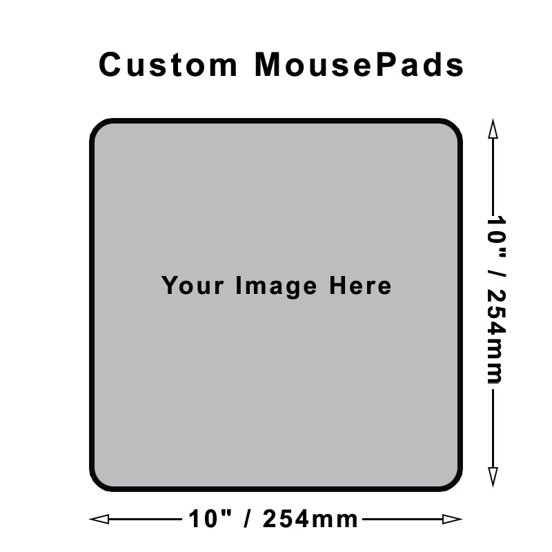 custom 10 inch mouse pads