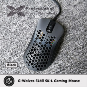 G-wolves Skoll black gaming mouse