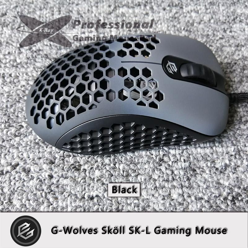G-wolves Skoll black gaming mouse right side