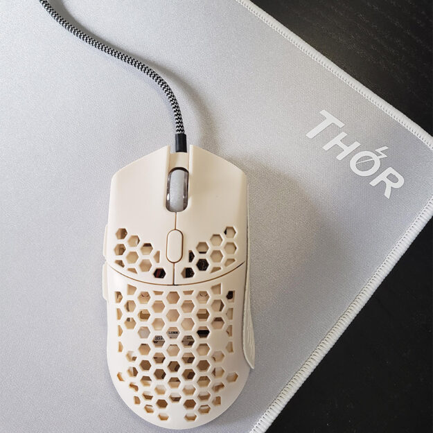 White Thor mouse pad from reddit review