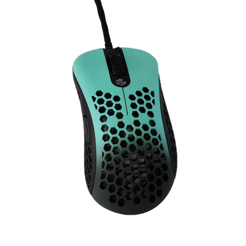 GWolves Skoll Shadow Green Gaming Mouse only 66 grams Xraypad