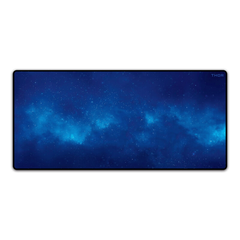 blue galaxy XXXL thor mouse pad