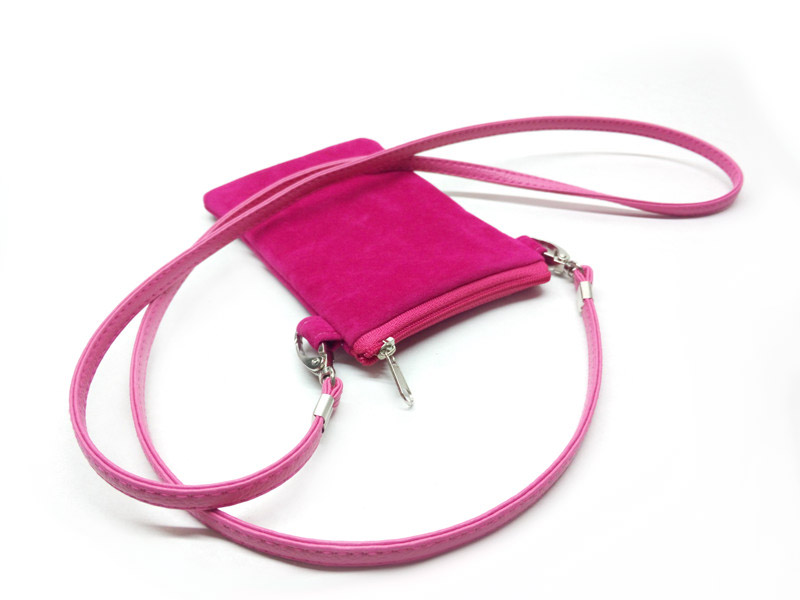 Small Crossbody Cell Phone Purse Velvet Fabric Mini Shoulder Handbag For Girl | X-raypad