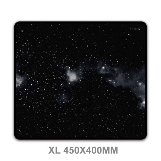black galaxy XL thor mouse pad