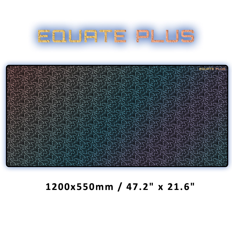 XXXL Equate Plus Dazzling curve gaming mouse pad