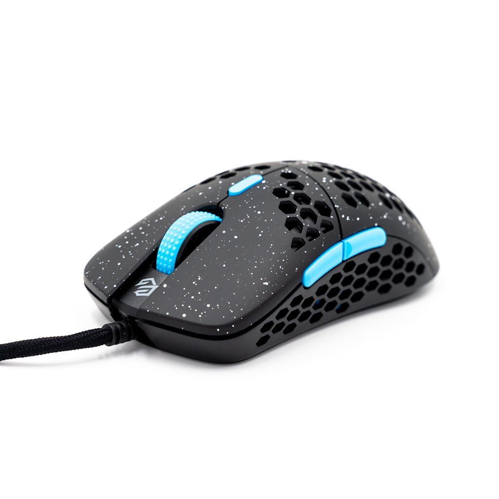 G-wolves Hati Small HTS Black Stardust 3389 Gaming Mouse-Hati Mini