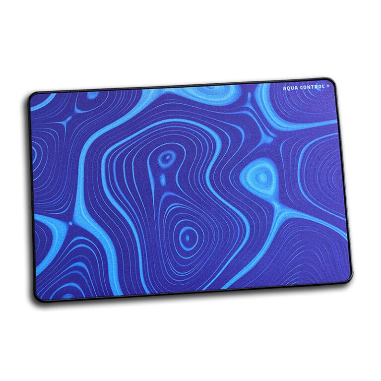 Aqua Control Plus Blue Strata Gaming Mouse Pads Xraypad