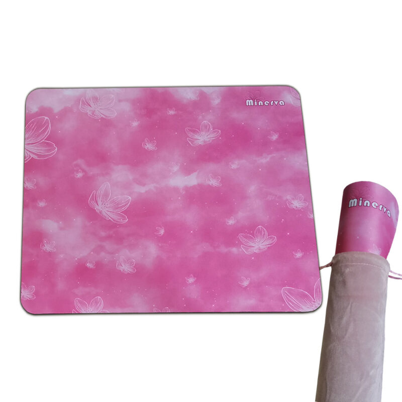 Pink minerva mousepad limited edition with bag