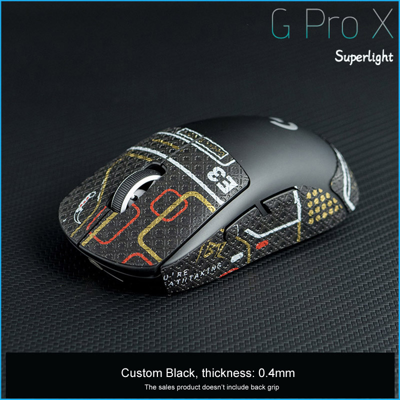 G Pro X Superlight grip tape - Custom Black