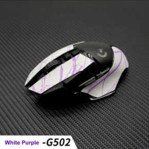 Logitech G502 grip tape - White Purple