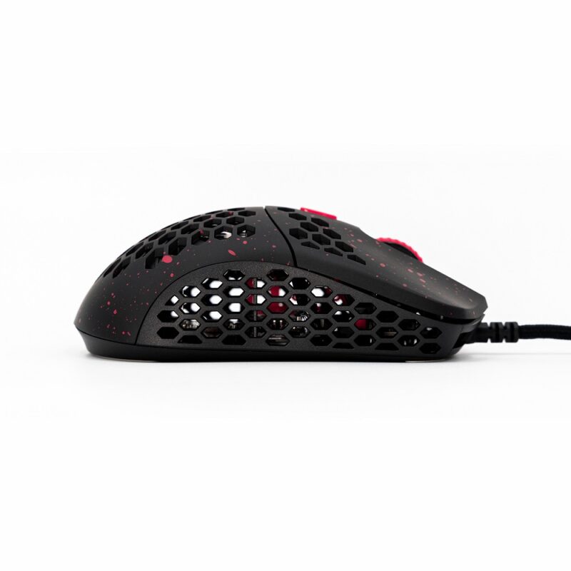 Hati small Stardust black red 3389 Gaming Mouse-Hati Mini right side