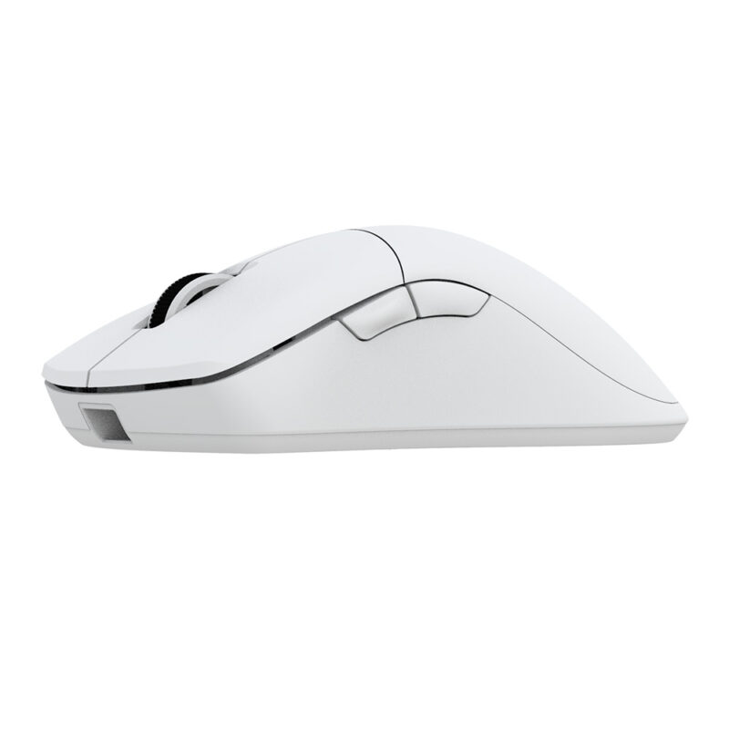 White Origin One X Wireless Ultralight Gaming Mouse left top