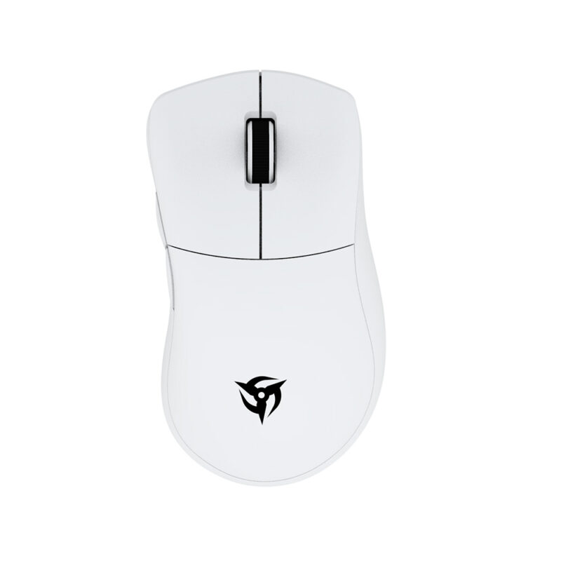 White Origin One X Wireless Ultralight Gaming Mouse top view