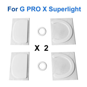 White PTFE Mouse Skates for Logitech G PRO X Superlight wireless