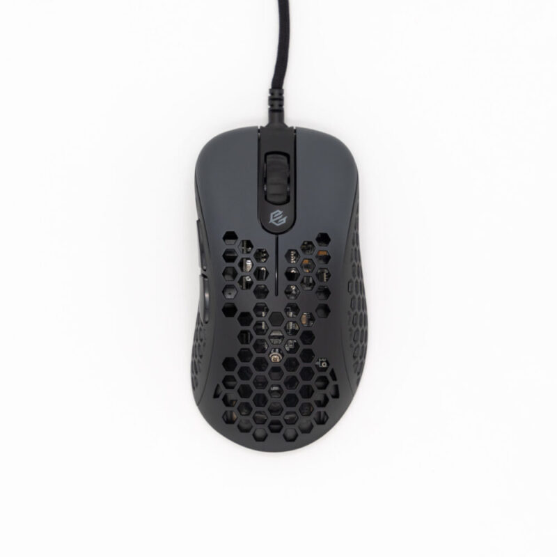 G-wolves SKS Black Gaming Mouse top view