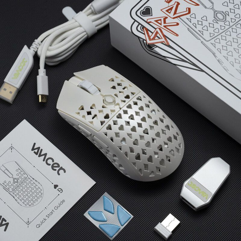 TBTL Gretxa Pearl White wireless mouse