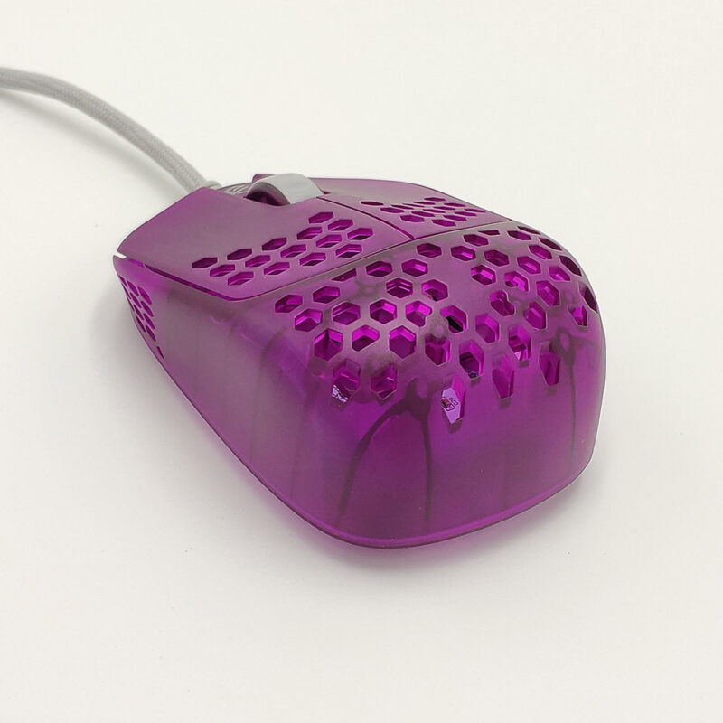 Transparent Purple HSK Fingertip Gaming Mouse 05