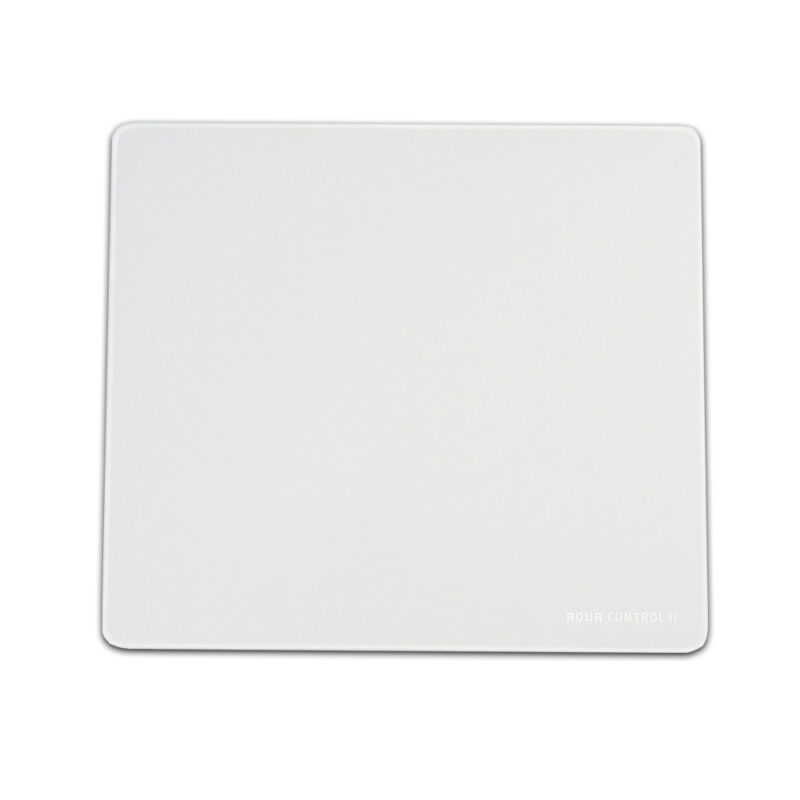 xl white aqua control 2 mousepad