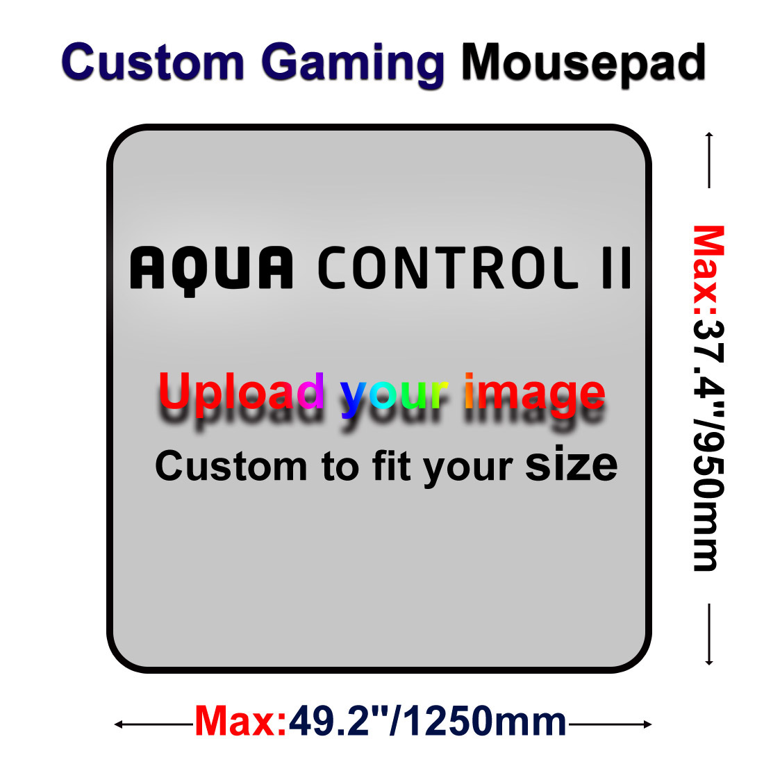 X-raypad Aqua Control Plus Gaming Mouse Pads - Wave Series