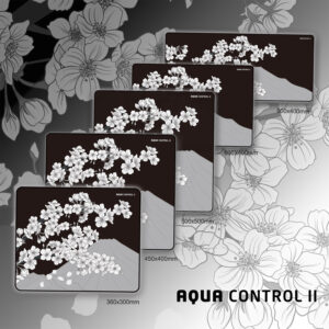 Aqua Control II sakura Night mouse pads all sizes