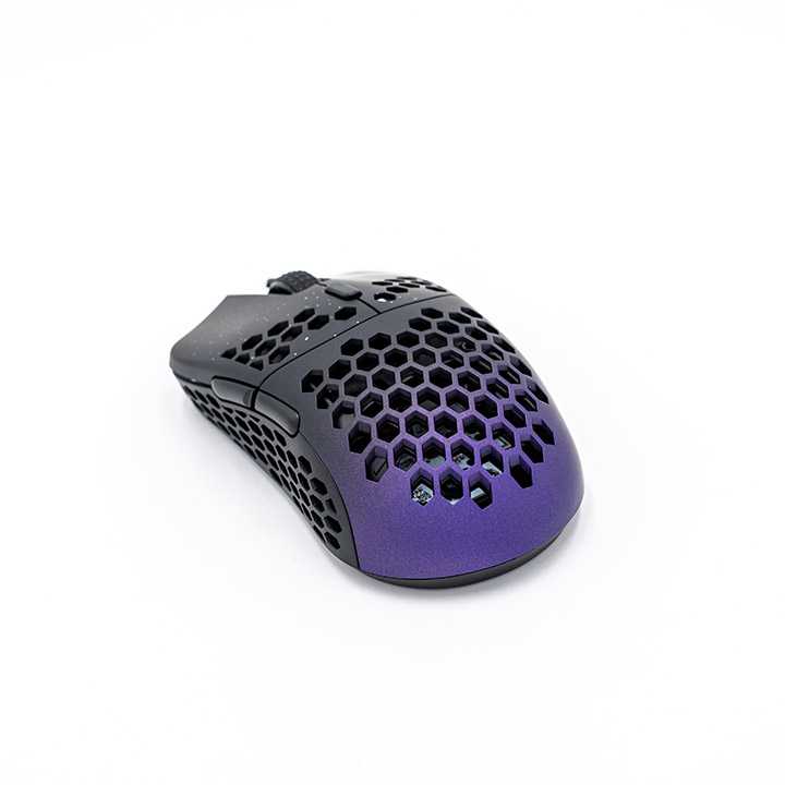 G-Wolves Hati Gaming Mouse Small Size Wireless Stardust Purple - PMW3370,  58g Ultra Lightweight, ACE Edition