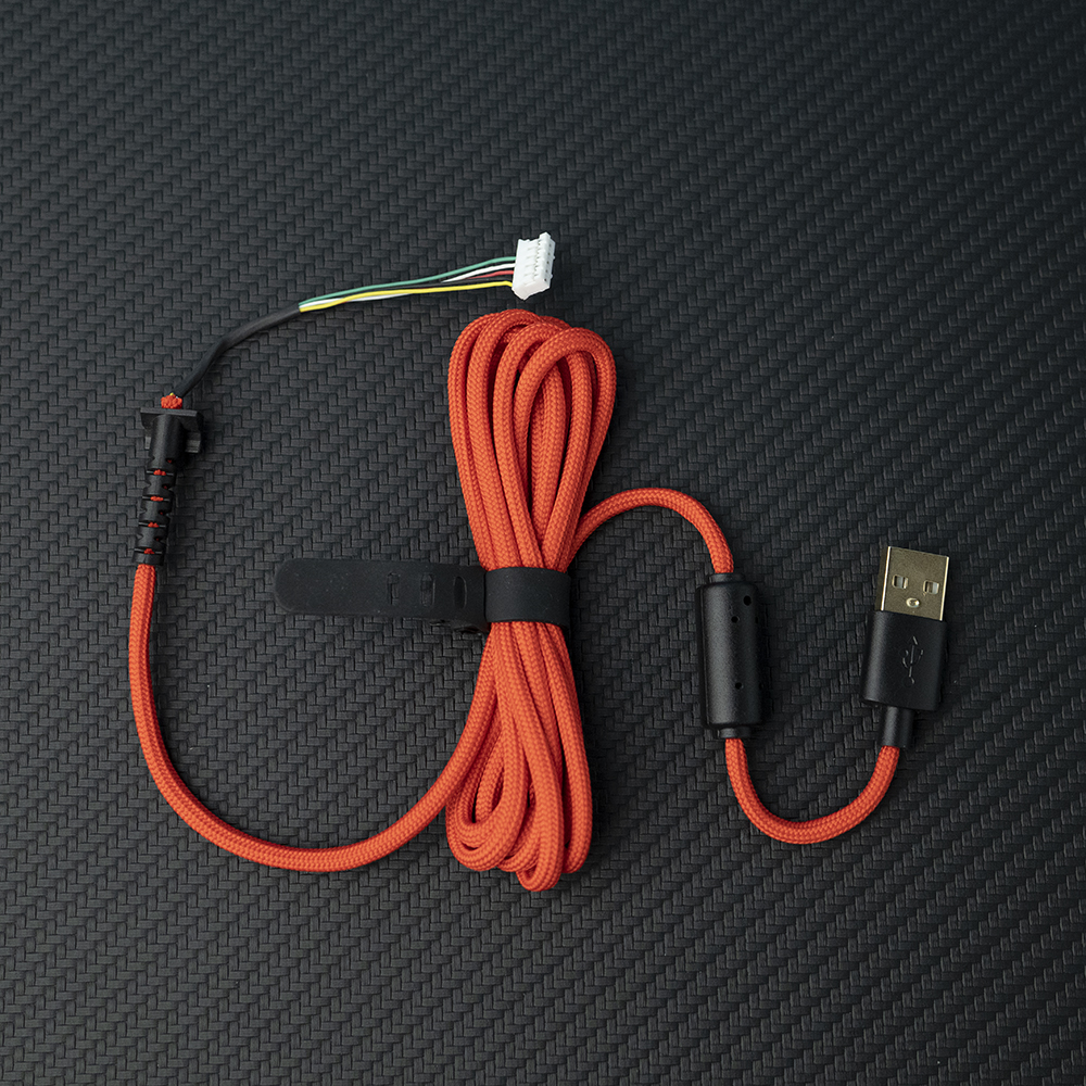 Hvad Godkendelse Renovering BTL Custom Flexible paracord mouse cable for Logitech G502 Gaming Mice –  X-raypad