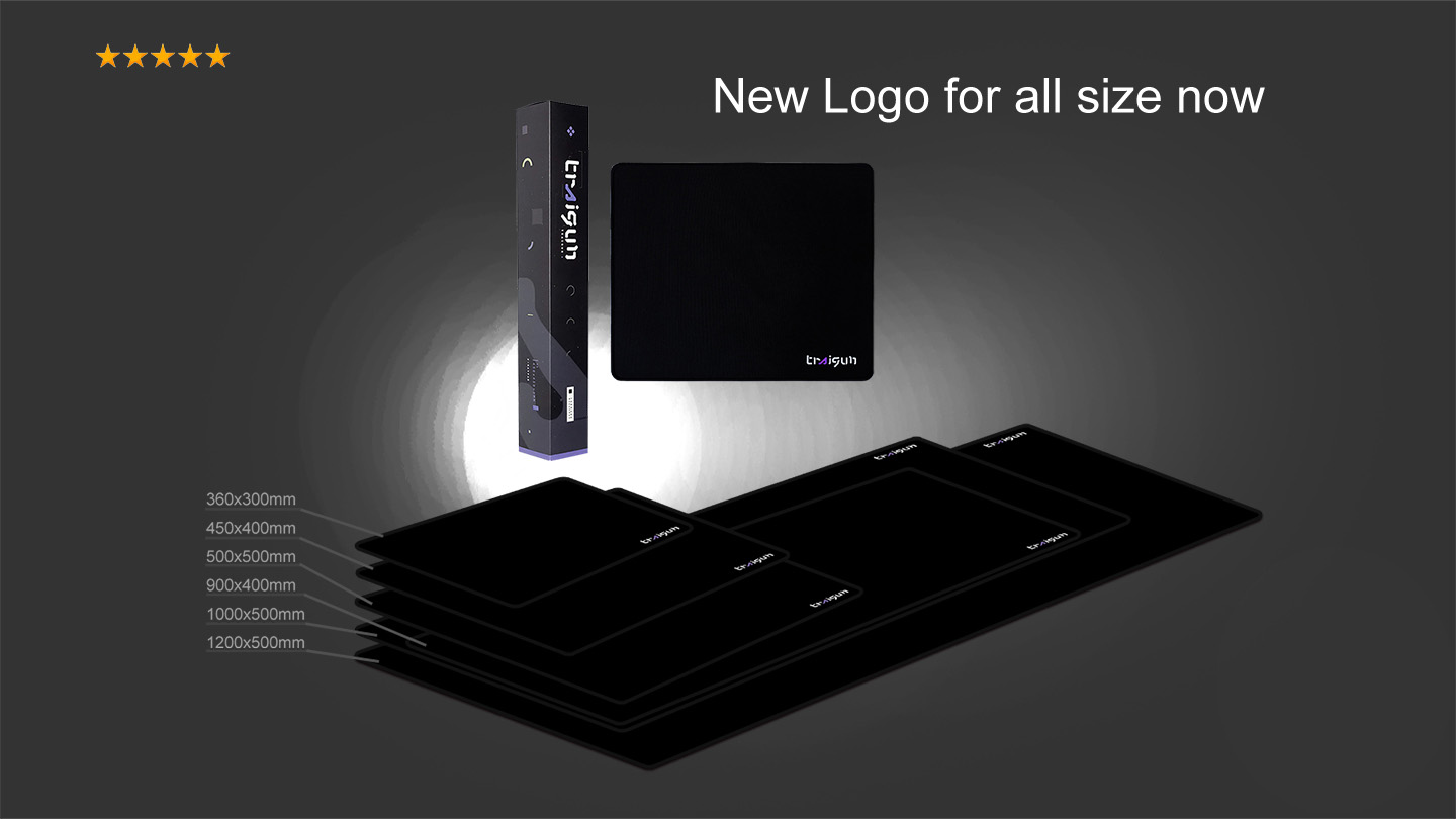 new logo traigun mouse pad