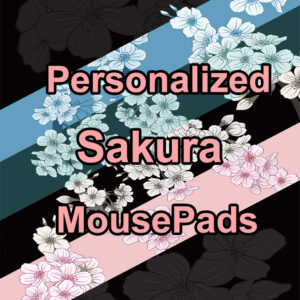 Custom Sakura mouse pads