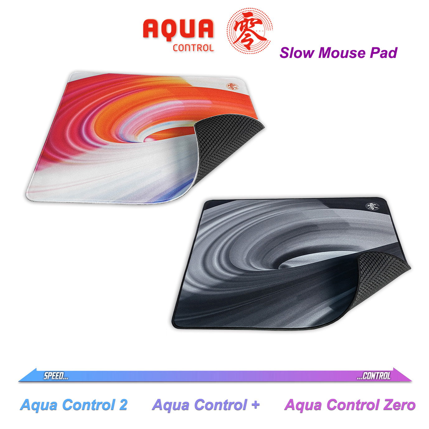 X-raypad Aqua Control Zero (零) Gaming Mouse Pads – Slow & Control – X-raypad