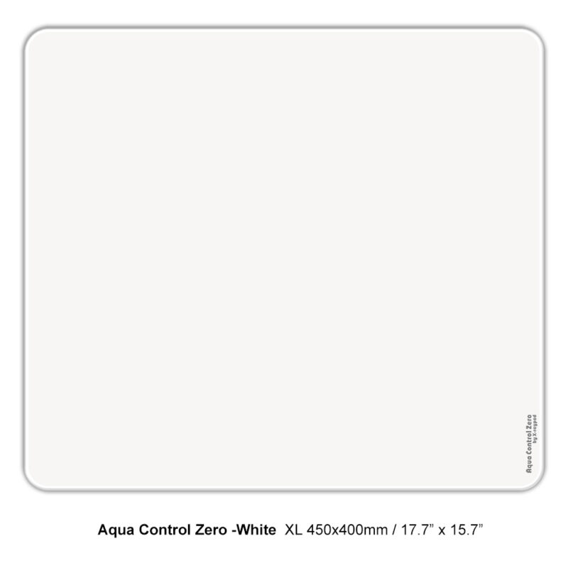 Aqua control Zero white XL mousepad