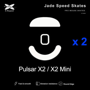 Jade mouse skates for Pulsar X2 & x2 mini
