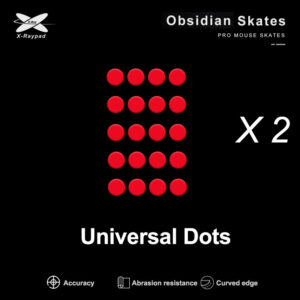 Obsidian Universal dots skates with diameter 6.5mm