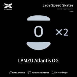 Jade mouse skates for LAMZU Atlantis OG