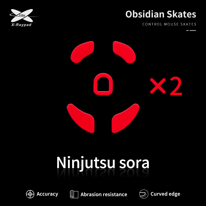 Xraypad Obsidian skates for Ninjutso Sora – X-raypad