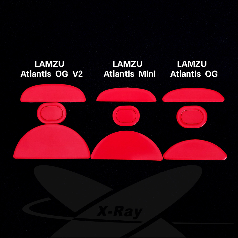 Xraypad Obsidian skates for LAMZU Atlantis-OG V2
