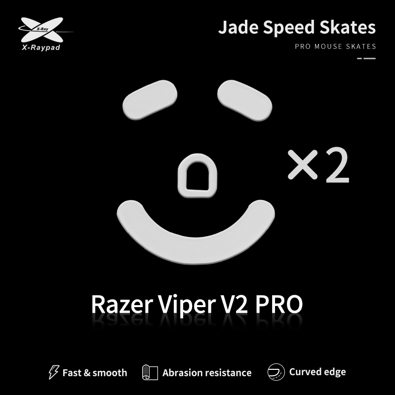 X-Raypad Jade mouse skates for Razer Viper V2 PRO