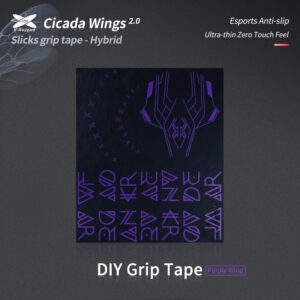 Cicada Wing black purple DIY Mouse Grip Tape