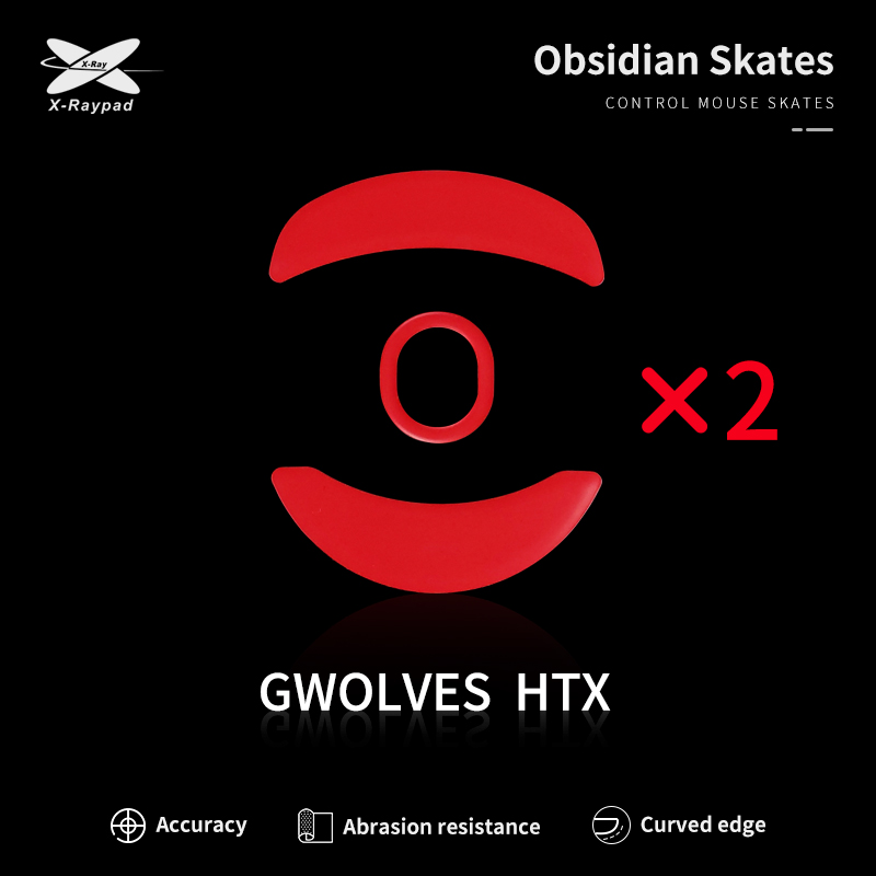 Obsidian Skates for G-Wolves HTX 4K / HTX ACE