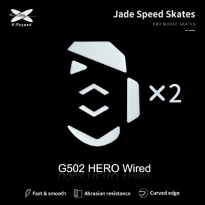 Jade mouse skates for Logitech G502 Hero wired