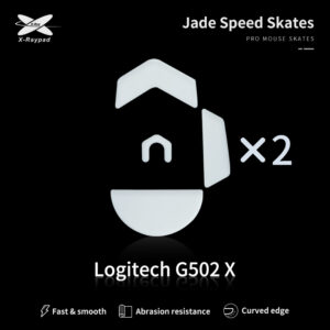 Jade mouse skates for Logitech G502 X wired