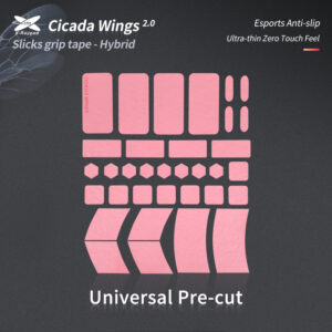 Cicada Wings Pink Slicks Grip tape universal pre-cut