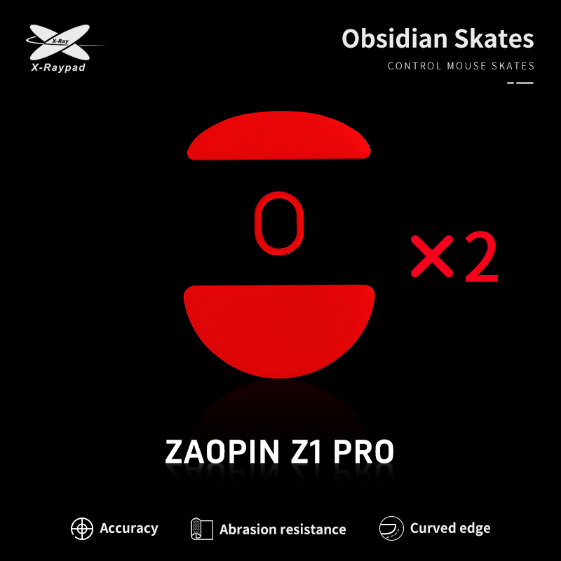 X-Raypad Obsidian Skates for Zaopin Z1 PRO – X-Raypad