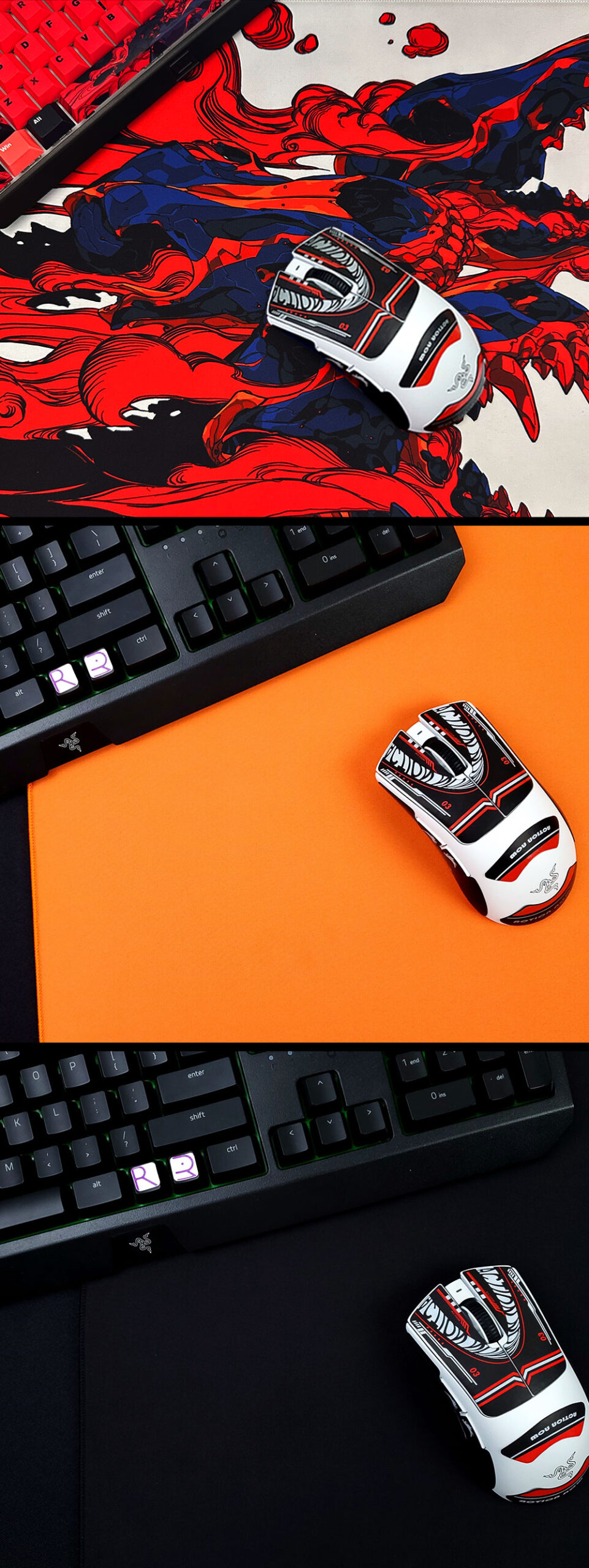 Teru x X-Raypad Origin Pro Cerberus Gaming Mouse Pads [強化