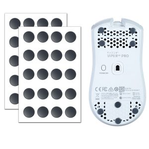 X-Raypad Obsidian PRO Air U-PE Universal D6.5mm Dot Mouse Skates - Durable. Quiet. Control